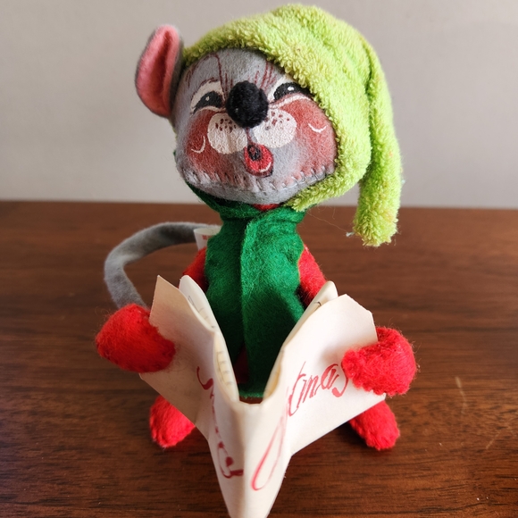 Vintage Annalee Christmas Mice - Set Of 3 - Picture 5 of 8